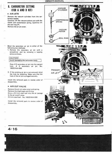 1981 Honda Cb750c Carb Hose Connections 