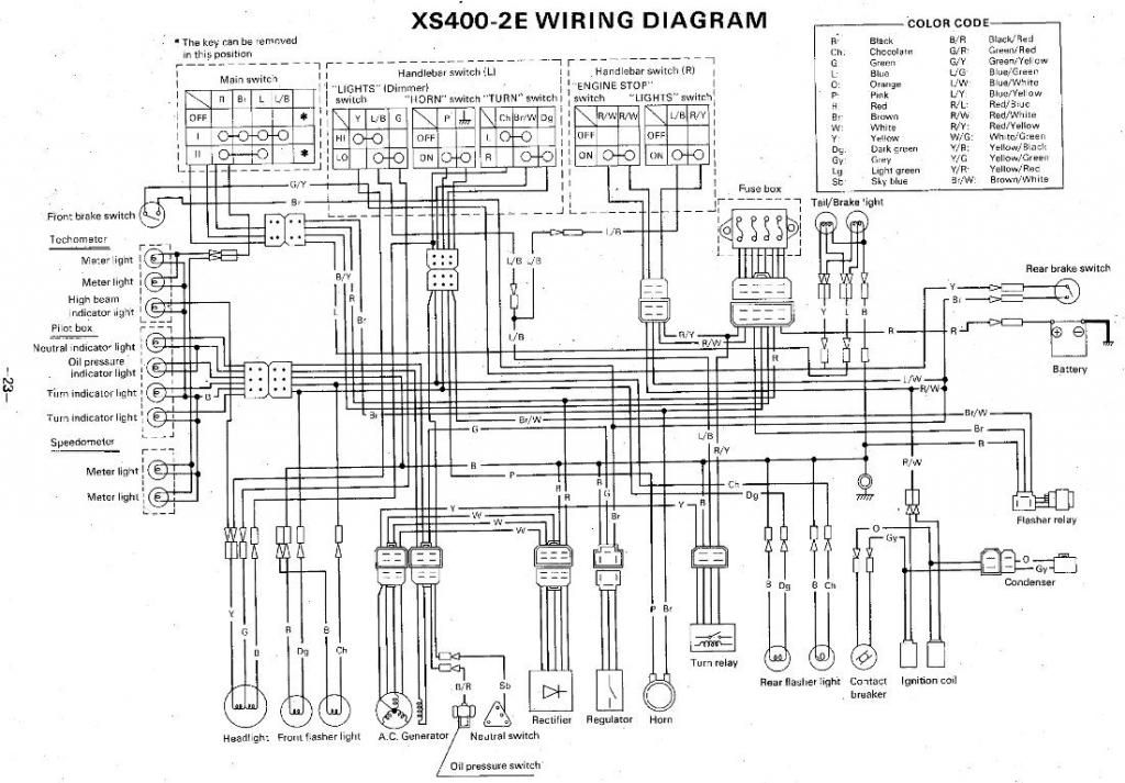 Rewire Bare Bones Wiring Xs 400 Do The Ton