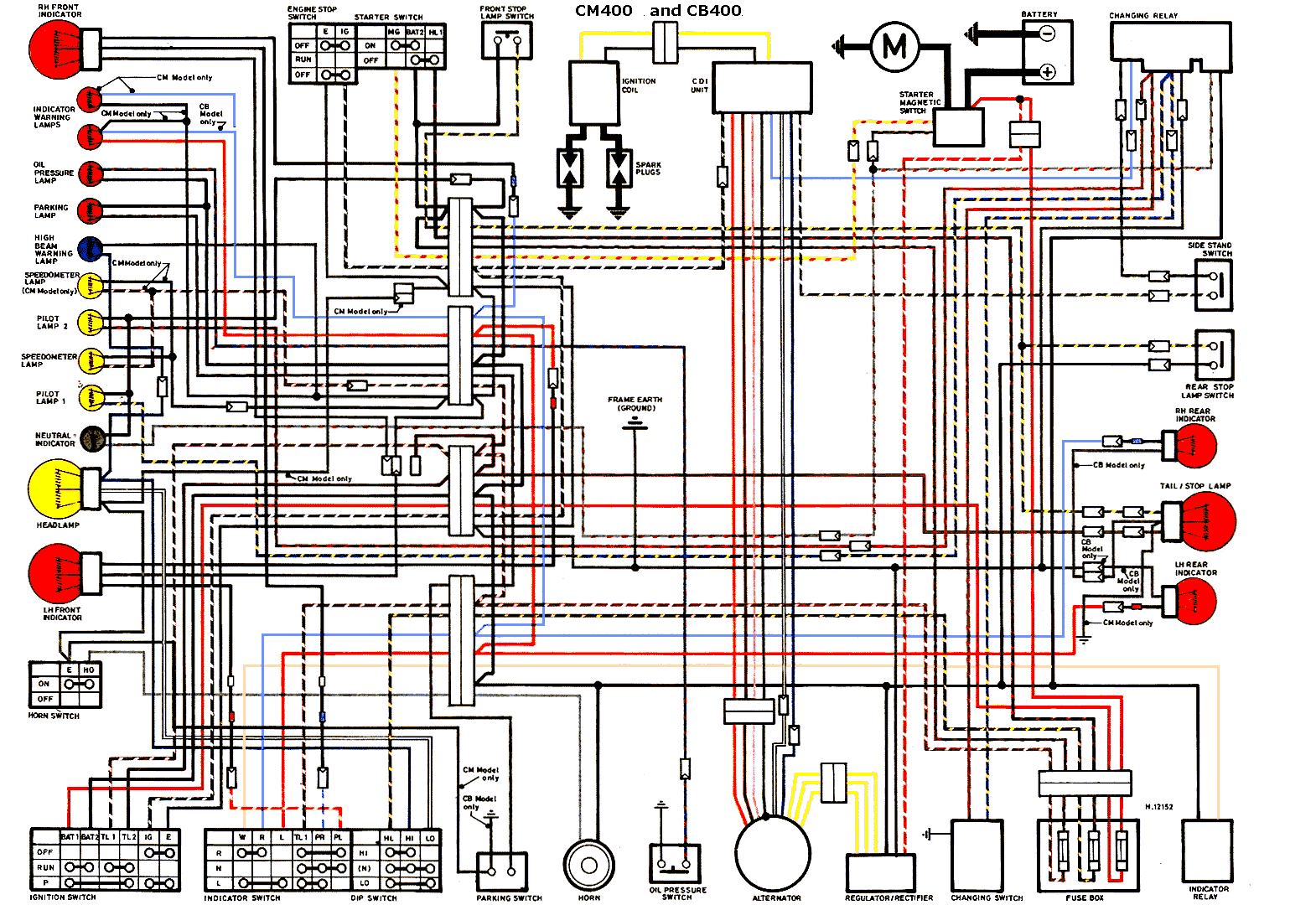 F4i схема проводки